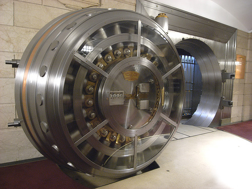 S&G 6731 Lock Bank Vault Door