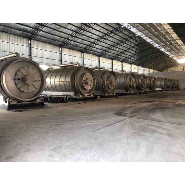 Waste Tyre Pyrolisys Plant 2600mm*6600mm For Green Energy Solution