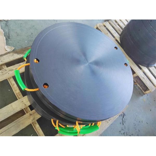 Temporary HDPE Crane Foot Support Plate Jack Outrigger Pad For Construction