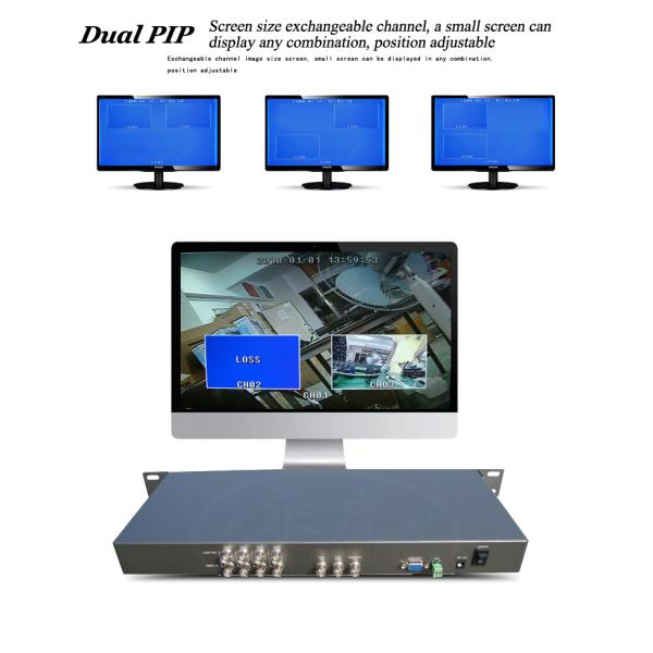 Portable CCTV Quad Processor , High Safety Car DVR 4 Camera System