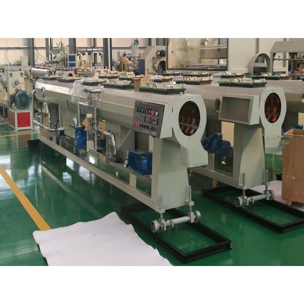 Deep Screw Structure PP PE Pipe Making Machine Line for Computerized Control System