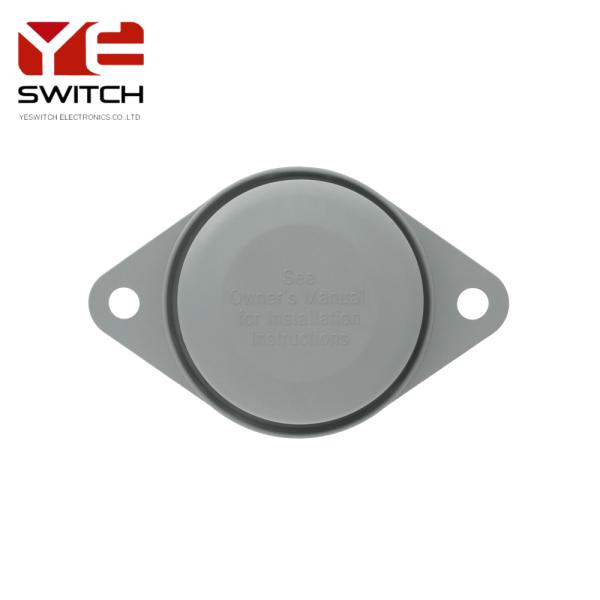 10000 Cycles Push Button Switch Brass Terminal Seat Safety Switch 9.5mm