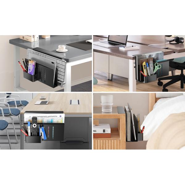 Pen Holder for Laptop Stand Tablet iPad books Holder Under Desk Hanging Organizer