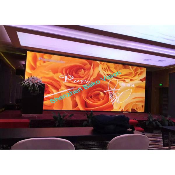 Easy Install and Maintenance P5 Indoor Fixed LED Display for Advertising with Customized Cabinet