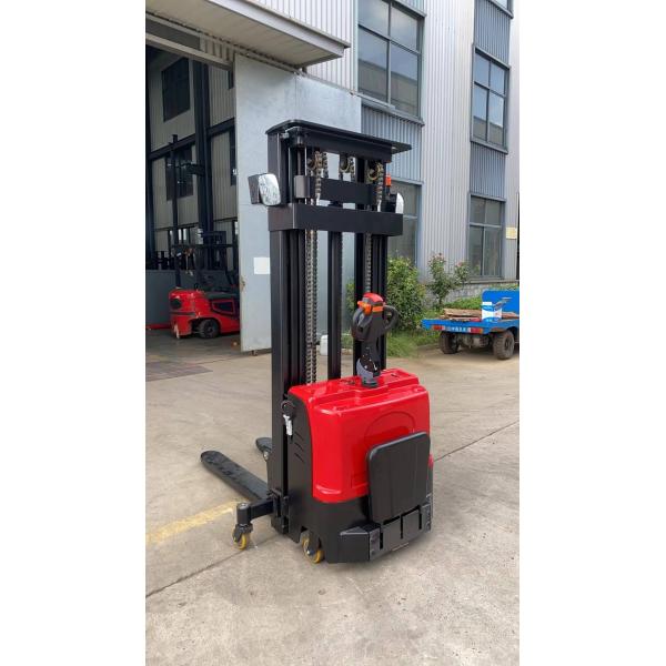 1 Ton Electric Pallet Stacker with 24V 80Ah Battery & 1070mm Fork