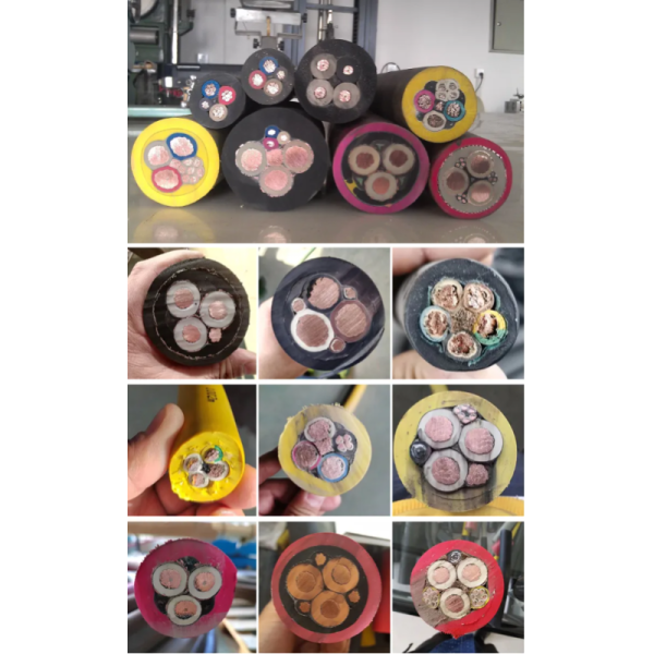High Voltage Mining Cable Multiple Sizes Copper Core Coal Mine Control Cable