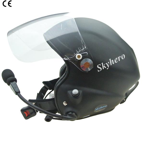 Powered paraglider helmet PPG helmet white Paramotor helmet 820g+/-50g EN966 certificated blue red black grey