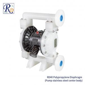 Buy cheap RD40 340L/Min 7bar Plastic Diaphragm Pump Air Reversing Valve product