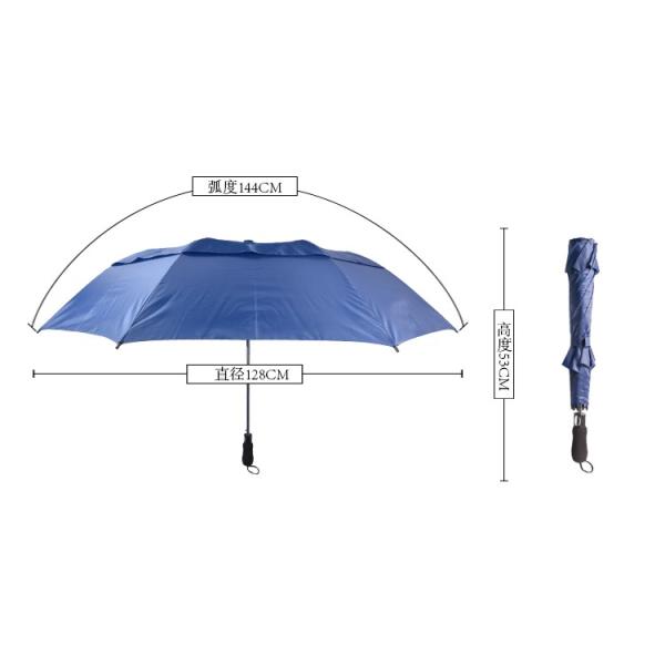 extra large best Automatic Open Strong Vented Canopy Umbrella Windproof And Waterproof for sale