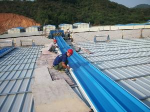 Buy cheap Erosion Proof Corrugated Galvanized Steel Roofing Sheets Of Inter - Lock Type product