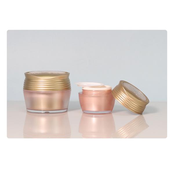 MS Skincare Acrylic Bottles 50g 100ml / 200ml Face Serum Bottle With Acceptable Customer ' S Logo