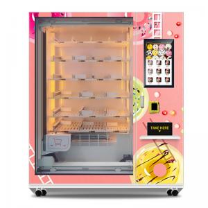 Buy cheap CCC FCC Salad Fresh Food Vending Machine Kiosk For Indoor product