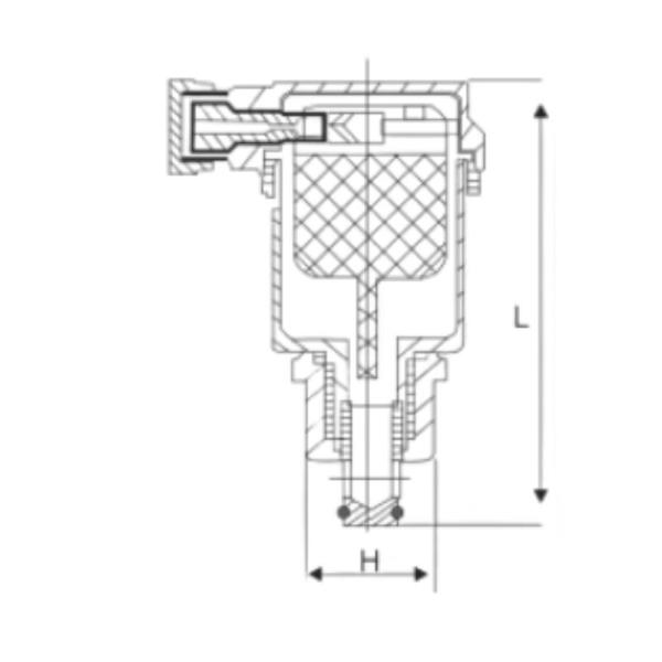 SS304 Automatic Pipeline Exhaust Control Valve Air Vent with Flexible Installation