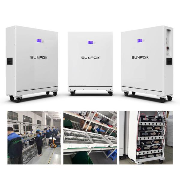 48V 51.2V 400Ah Lithium-Ion Lifepo4 Battery Pack 20kw Vertical Solar System Home Energy Storage
