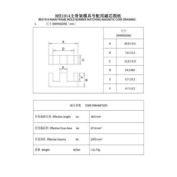BEE1914 EI19 Upright 4 2 2PIN Power Transformer Ideal Solution For 24v Power Distribution
