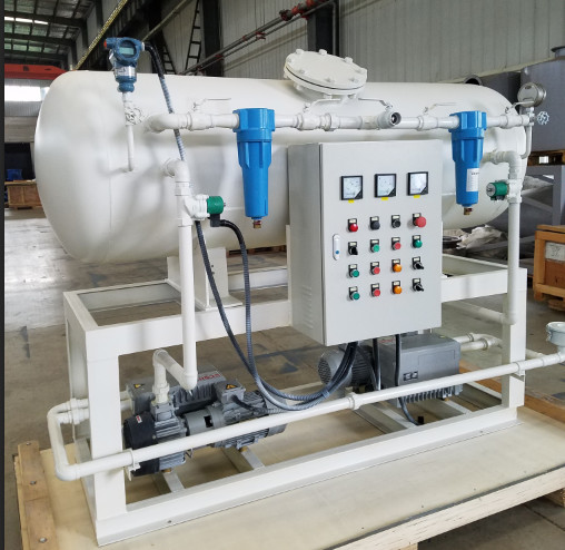 Rotary Vane Vacuum Pump Set Two Stage 11.5KW High Pumping Speed 300L/S