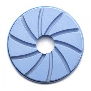 Buy cheap Resin Diamond Snail Lock Edge Polishing Grinding Disc for Granite Marble Customized product