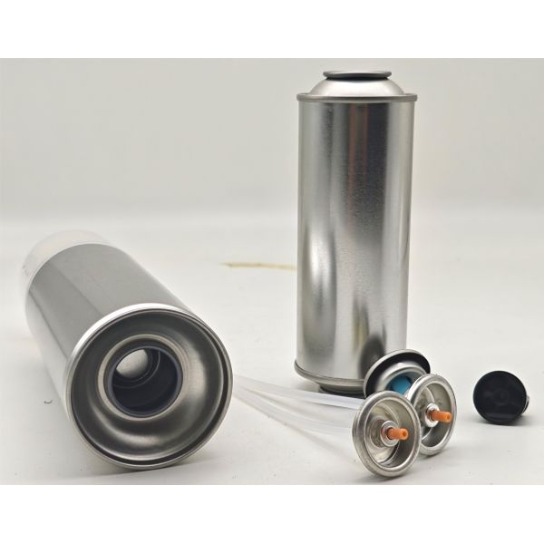 Industrial Tinplate Aerosol Spray Paint Can Valve Empty Refill Aerosol Jar Aerosol Tin Valve