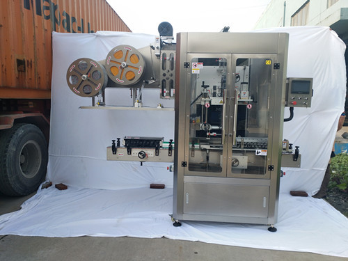 Automatic Shrink Sleeve Labelling Machine for Canned Fish Products