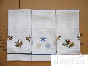 Buy cheap Lightweight Kitchen Tea Towels Good Water Absorbent Machine Washable product