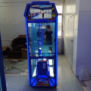 Metal Wooden Grab Doll Catching Machine 31'' Size With Attractive Light Effect