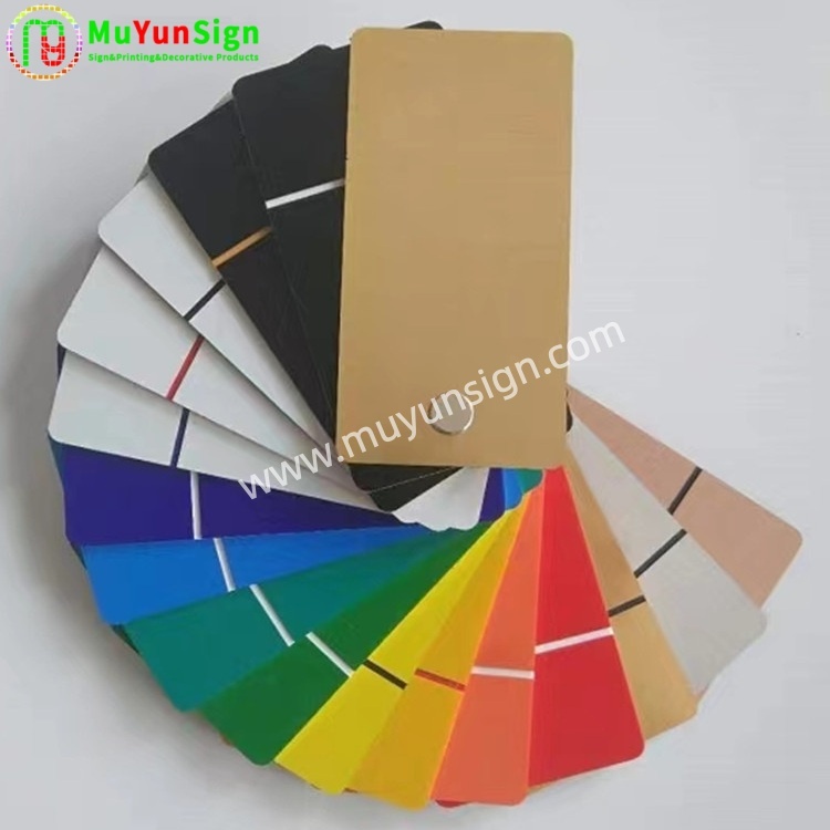 UV-Resistant Double Color ABS Plastic Sheet Rotary Laser Cutting Engraving Material Waterproof Decorative Panel Manufacturer Bulk Price