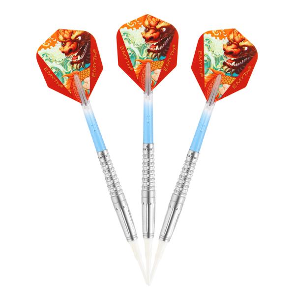E Myth Dart Player Hu Jun 2BA Tungsten Darts Set 18G 20G 22G