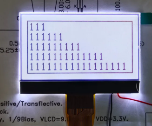 2.42 Inch 128x64 Resolution LCD Display Screen with 24PIN Interface for Industrial Control and Smart Home Applications