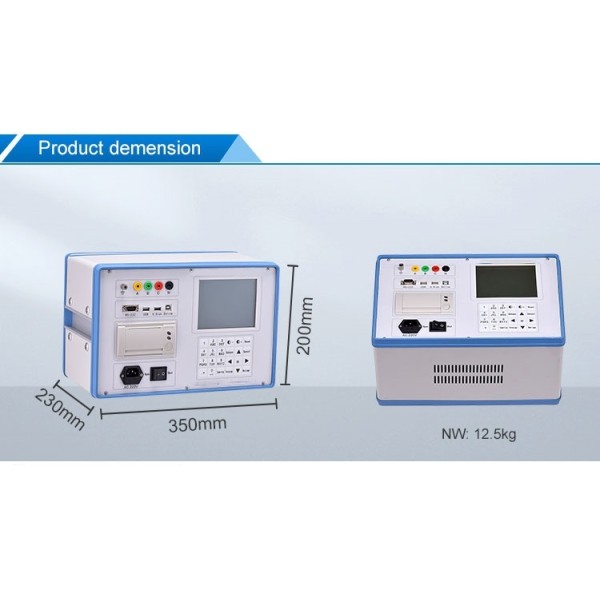 Transformer On-Load Tap Analyzer with 6-Channel High-Speed Sampling
