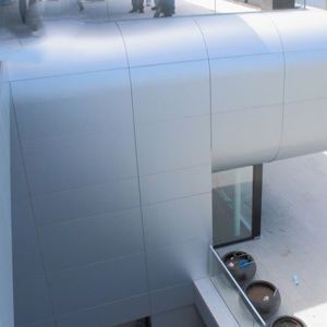 China Stainless Steel Metal Composite Wall Panel LDPE Fireproof A2 Non Combustible on sale