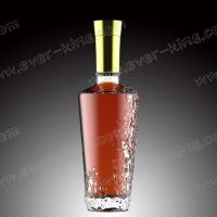 China SGS Screw Sealing 750ML Flint Glass Empty Whiskey Bottles for sale