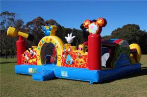 Buy cheap Durable Outdoor Inflatable Bouncer Mickey Mouse Bounce House For Amusement Park product