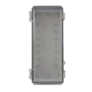 Latch Hinged Electrical Enclosure IP65 With Key Lock 260x110x75mm