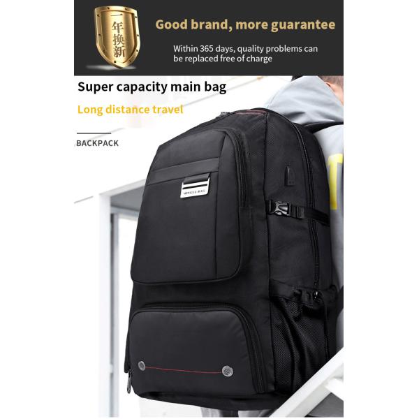 Big Capacity 56-77L Outdoor Waterproof Business Backpack Multipurpose
