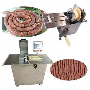 Buy cheap Silver Stainless Steel Sausage Making Machine Fully Automatic Connection And Filling product