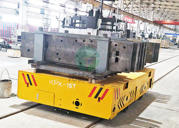 Hydraulic Industrial Sliding Line Electrically Powered Transfer Car with Upender Die Handling