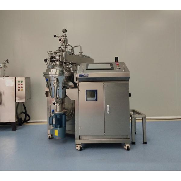 Laboratory High Shear Mixer Vacuum Homogenizer Machine SUS304