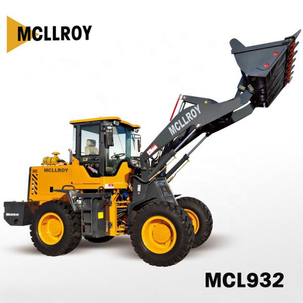 Multifunctional 2 Ton Wheel Loader Small For Construction Agriculture