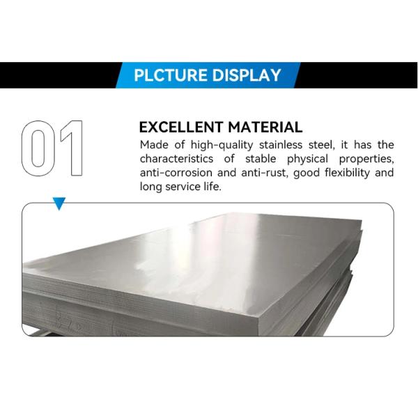 NO 3 304 3mm Thick Stainless Steel Sheet Cold Rolled