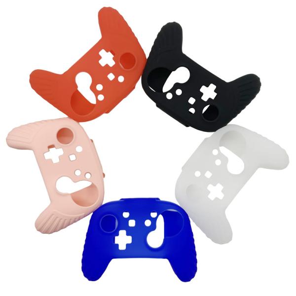 HOXC Non-slip Cover Device for Nintendo Switch Pro Controller, Silicone Cover Skins Compatible with Switch Pro Controller