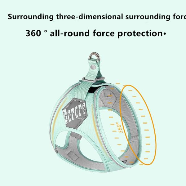 Reflective Cat Dog Rope Harness Traction Chest Strap Vest