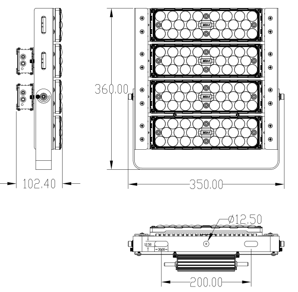 High Lumen Efficiency Smd Flood Light Led Floodlight 50w Flood Lighting