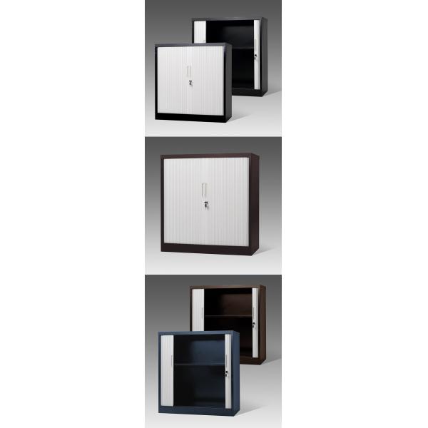 0.11 CBM 1090mm Height Tambour Filing Cabinet