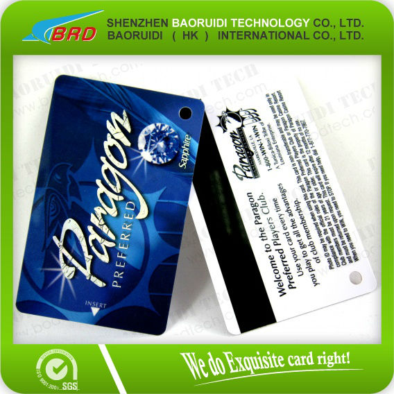 Printing Transparent Loco Magnetic Stripe Business Card