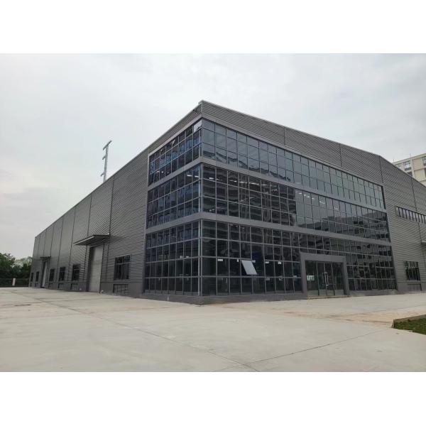 Quick Assembly Recyclable Prefabricated Steel Building Industrial Workshop Construction