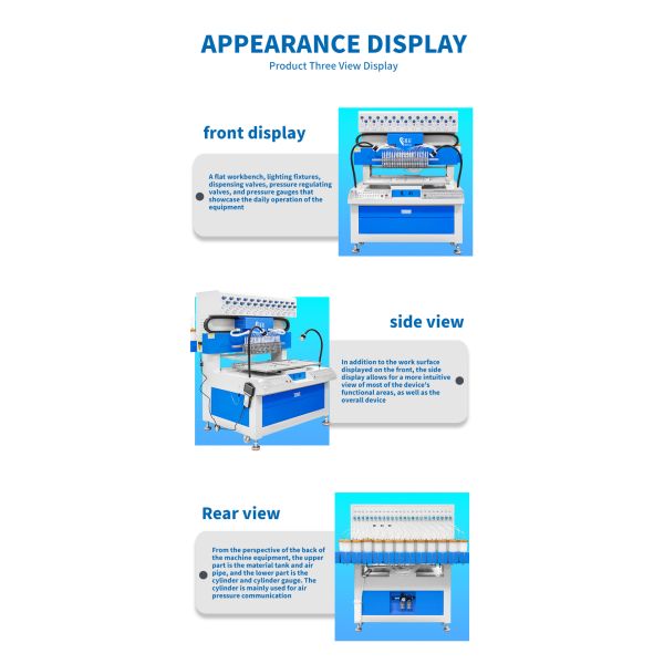 24 Colors Automatic PVC Slipper Upper Dripping Molding Dispensing Machine for Making 2D 3D Silicone Keychains Dolls
