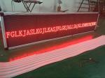 Energy - saving Message Text Dual Tri Color Scrolling Traffic LED Sign P10mm on