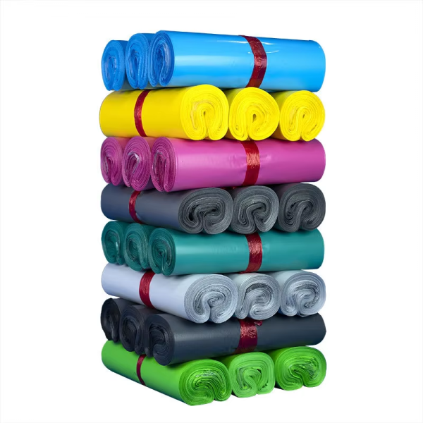 Colored Express Delivery Bags Plastic Thickened Logistics Mailing Packaging Bags Self-adhesive Large Waterproof Bags
