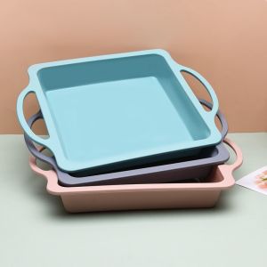 Tasteless Rectangular Silicone Bread Pan 23x20cm