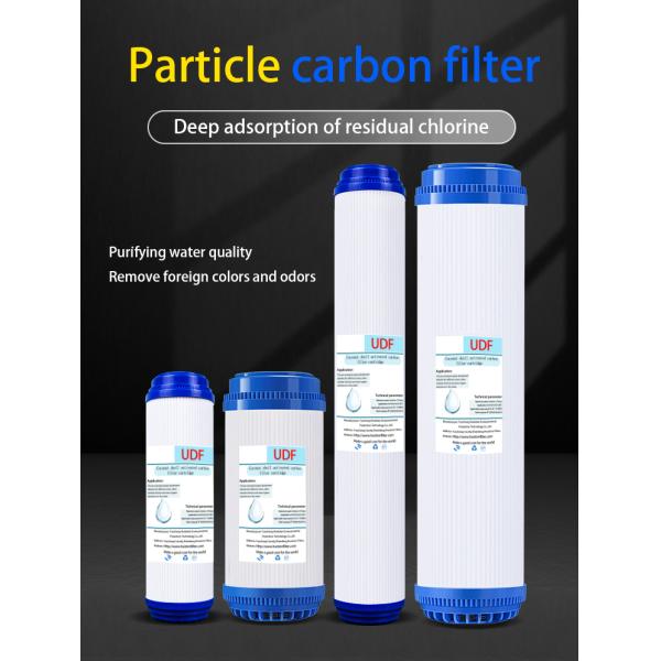 20 inch UDF GAC Granular Activated Carbon Filter Cartridge with 12-24 Months Filter Life